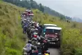 Kepadatan Kendaraan di Gunung Bromo