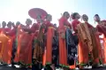 Potret Kemeriahan Karnaval Seni Budaya Lintas Agama dan Pawai Ogoh-Ogoh di Semarang