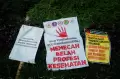 Tolak RUU Omnibus Law Kesehatan, Ribuan Nakes Demo di Kemenkes