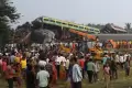 Hampir Tewaskan 300 Orang, Korban Tabrakan Kereta di India Terus Bertambah
