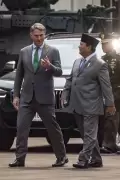 Menhan Prabowo Terima Kunjungan Menhan Australia
