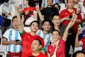 Dukungan Suporter untuk Timnas Indonesia Hadapi Argentina