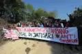Aksi Penolakan Aktivitas Galian C di Boyolali