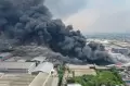 Kebakaran Hebat Landa Permukiman Padat Penduduk di Kapuk Muara Jakarta