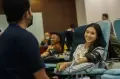 Momen Miss Indonesia Audrey Vanessa Donor Darah di MNC Love Donation