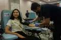 Momen Miss Indonesia Audrey Vanessa Donor Darah di MNC Love Donation