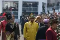 Presiden Jokowi Kenakan Ageman Songkok Singkepan Ageng, Sapa Warga Jelang HUT ke-78 RI