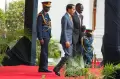 Tiba di Kenya, Presiden Jokowi Cek Barisan Militer Kehormatan