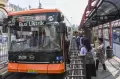 Transjakarta Targetkan 100 Bus Listrik Beroperasi