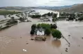 Foto Udara Banjir Badai Daniel Tutup Kota Trikala di Yunani
