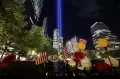 22 Tahun Tragedi 9/11, Instalasi Seni Tribute in Light Terangi Langit New York