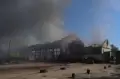 Diserang Drone Rusia, Gudang Terbakar Dahsyat di Lviv Ukraina