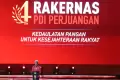 Momen Ganjar Pranowo Sampaikan Pidato Politik di Rakernas PDIP