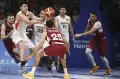 Asian Games 2022 : Timnas Basket Indonesia Kalah dari Qatar 67-74
