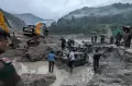 Banjir Lumpur Kubur Truk di Sikkim India, 100 Warga Hilang