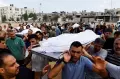 Tangis Perih Warga Gaza di Pemakaman Korban Serangan Udara Israel