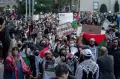 Duel Demo Palestina Israel, Kampus Columbia di New York Memanas