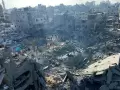 Luluh Lantak, Begini Penampakan Kamp Pengungsi Jabalia Gaza usai Dihantam 6 Bom Militer Israel