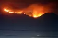 Kebakaran Hebat Hanguskan Hutan dan Lahan di Gunung Penanggungan