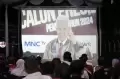 Ketua TPD Ganjar-Mahfud DKI Jakarta Nobar Debat Ketiga Pilpres 2024 Bersama Ratusan Relawan