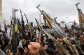 Bawa Senjata Perang, Ratusan Ribu Pendukung Houthi Berkumpul di Sanaa Yaman