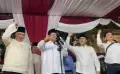 Didampingi Elite TKN, Prabowo Deklarasikan Kemenangan Resmi di Pilpres 2024