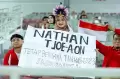 Merahkan Abdullah Bin Khalifa Stadium, Suporter Indonesia Siap Teror Pemain Uzbekistan