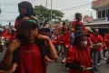 Potret Aksi Buruh Peringati May Day di Palembang