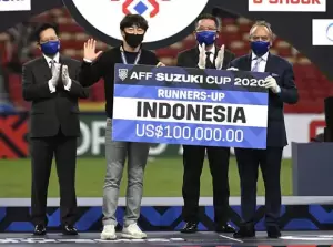 Runner Up Piala AFF 2020, Timnas Indonesia Terima Hadiah Rp1,43 Miliar