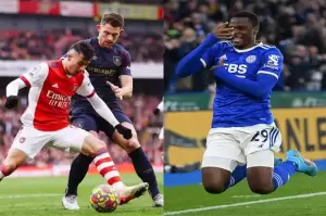 Hasil Liga Inggris: Arsenal dan Leicester Sama-sama Ditahan Imbang