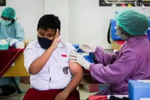 Pemkot Jakbar Berkolaborasi Kebut Vaksinasi Anak 6-11 Tahun