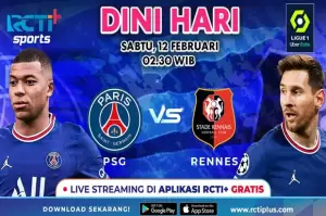 Saksikan Live Streaming RCTI Plus: Laga Sengit PSG vs Rennes