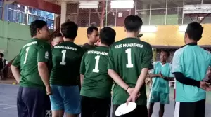 Nama Gus Muhaimin di Jersey Nomor 1 Hiasi Event Futsal Fun Game