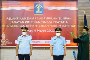 Kakanwil Kemenkumham Sulsel Berganti, Harun Sulianto Dimutasi ke Palembang