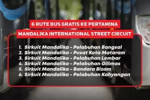 Syarat Naik Bus Gratis di MotoGP Indonesia 2022