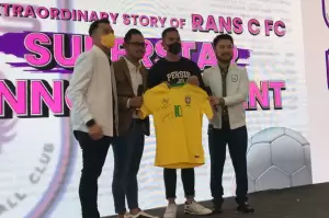 RANS Cilegon Boyong Ronaldinho, Raffi Ahmad: Sepak Bola Indonesia Makin Maju