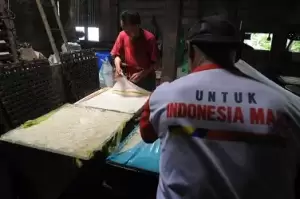 Pastikan Ketersediaan Kedelai Aman, Mentan Syahrul Yasin Limpo Tinjau Produksi Tahu di Jakarta