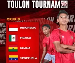 Drawing Toulon Tournament 2022, Timnas Indonesia U-19 Masuk Grup Keras