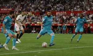 Hasil Liga Spanyol Sevilla vs Real Madrid: Karim Benzema Selamatkan Los Blancos