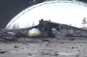 Ukraina Umumkan Antonov AN-225  Tak Akan Penah Terbang Lagi
