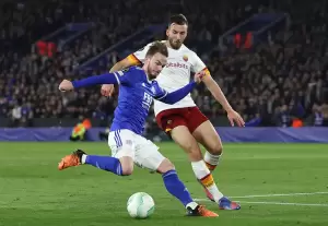 Hasil Leicester City vs AS Roma: Si Rubah Pupus Kemenangan Giallorossi