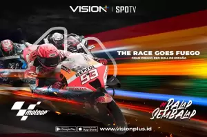 Lebaran Seru dengan Tontonan Live MotoGP Spanyol di Vision+, Catat Jadwalnya!