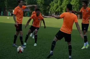 SEA Games 2021: Timnas Indonesia U-23 Latihan Bola Mati Jelang Laga Kontra Vietnam