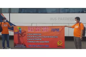 May Day Fiesta 2022, Ratusan Buruh Depok Bakal Serbu Jakarta