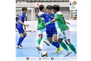 Bertemu Thailand, Timnas Futsal Akhiri SEA Games 2021 dengan Hasil Imbang