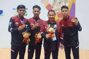 Tekuk Malaysia, Timnas Takraw Indonesia Sumbang Medali Emas