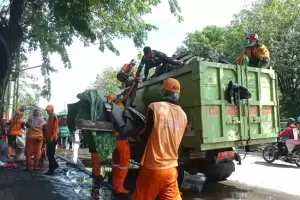 Sambut Jakarta Hajatan, Pemkot Jakut Targetkan Bebas Genangan di Jalan RE Martadinata