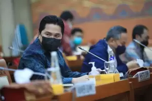 Erick Thohir Pastikan Menkeu Lunasi Kompensasi PLN dan Pertamina Rp109 T