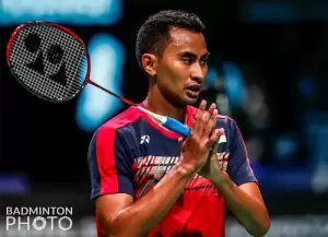 Hasil Indonesia Masters 2022: Tommy Sugiarto Gagal Tembus 16 Besar