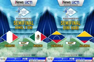 Live di iNews! Semifinal Toulon Tournament 2022: Prancis vs Meksiko dan Venezuela vs Kolombia